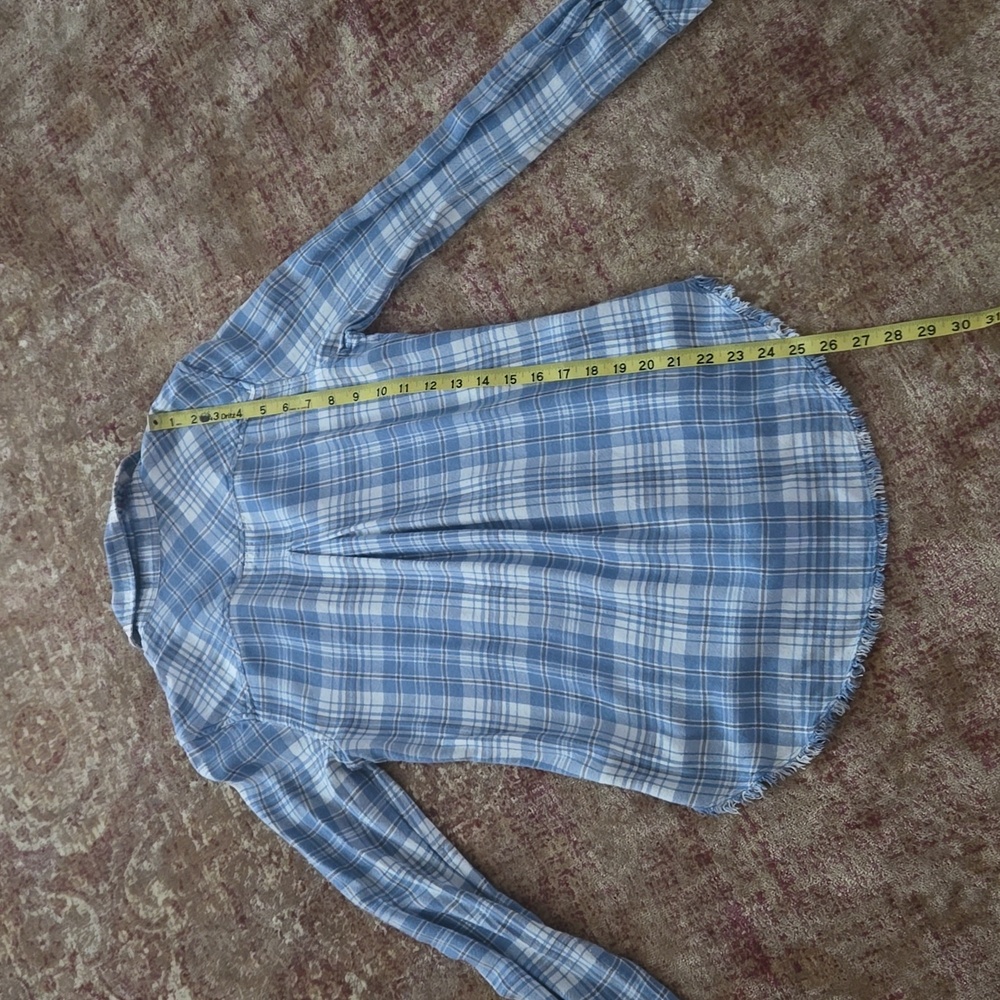 Cloth & Stone Women's Plaid Flannel Shirt - Picture 4 of 7